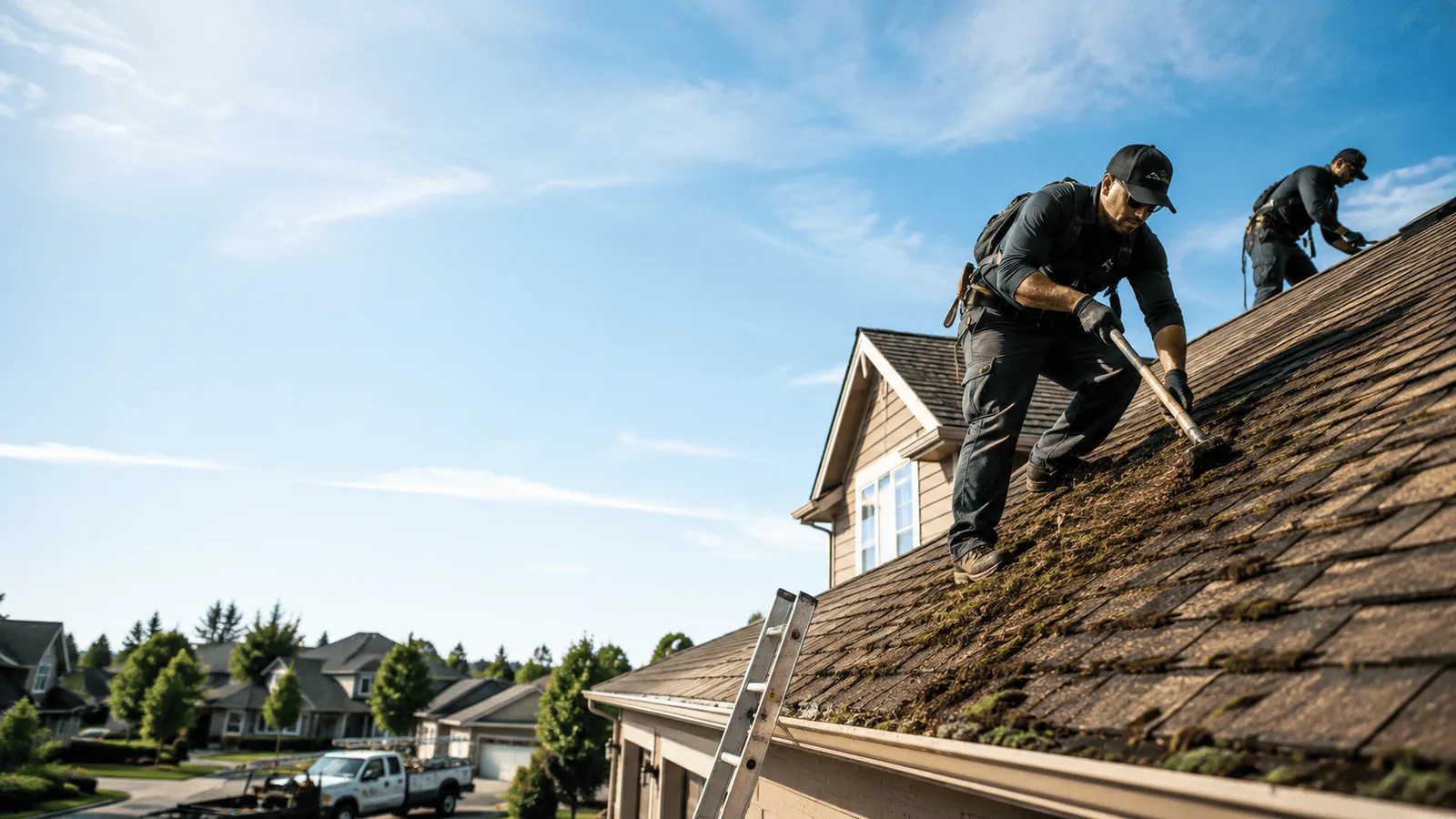 Roof Moss Removal in Lomita, CA near me